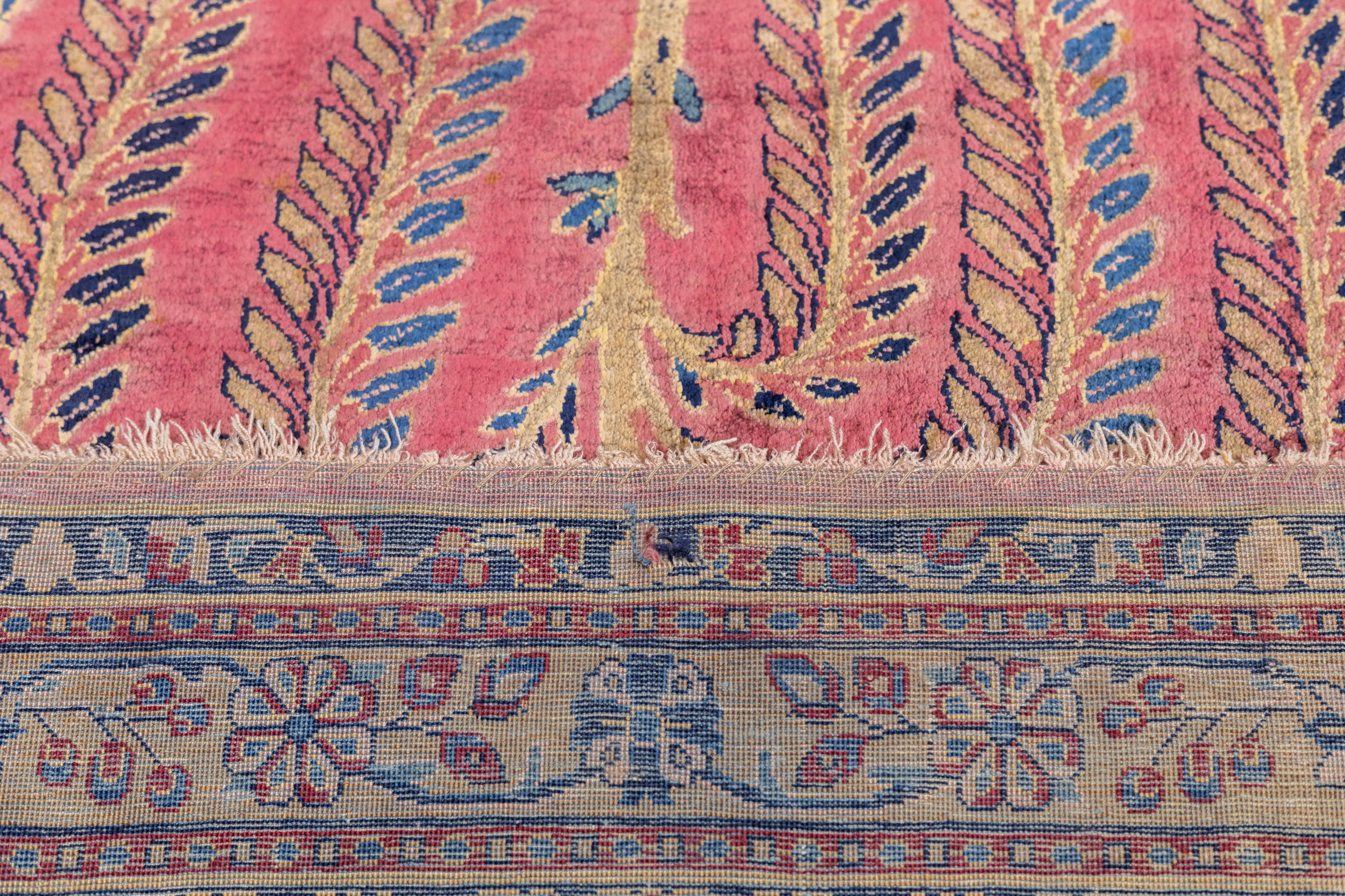 Antique Silk  Kashan Rug 2' 1'' x 5' 0"