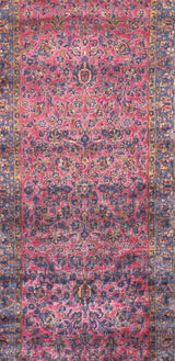 Antique Silk  Kashan Rug 1'11'' x 5'11''