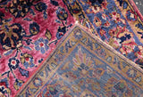 Antique Silk  Kashan Rug 1'11'' x 5'11''