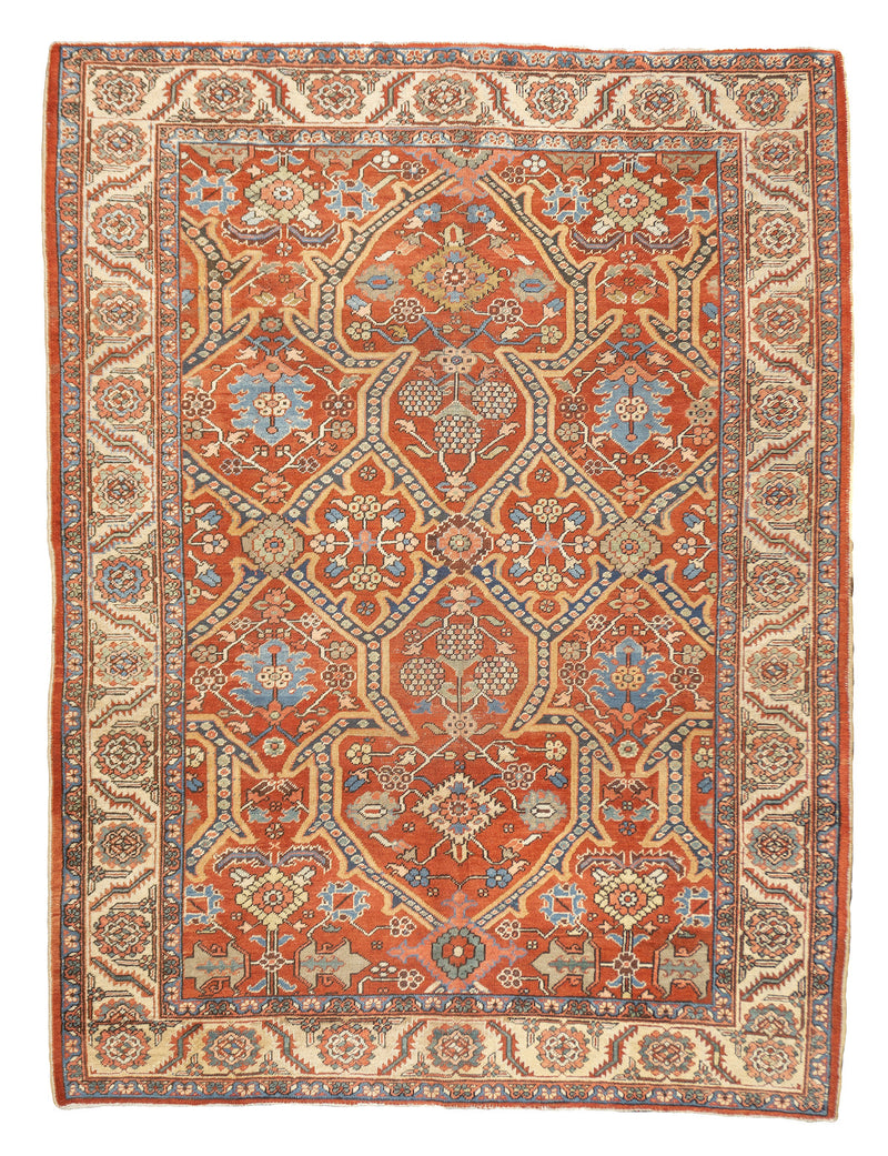 Antique  Heriz Rug 7'9'' x 10'5''