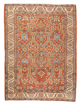 Antique Persian Heriz 7'9'' x 10'5''