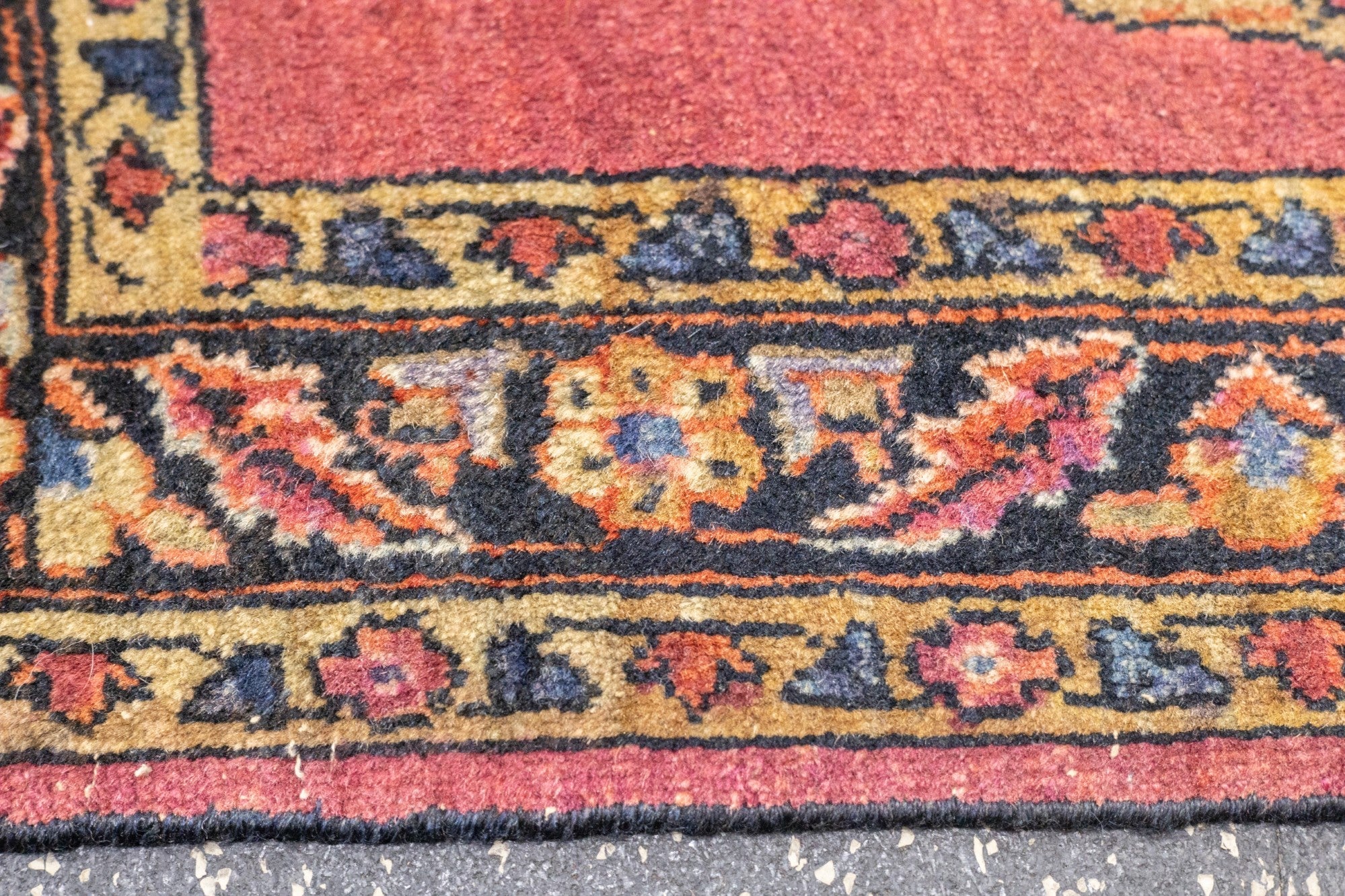 Antique Sarouk Rug 1'11'' x 2'6''