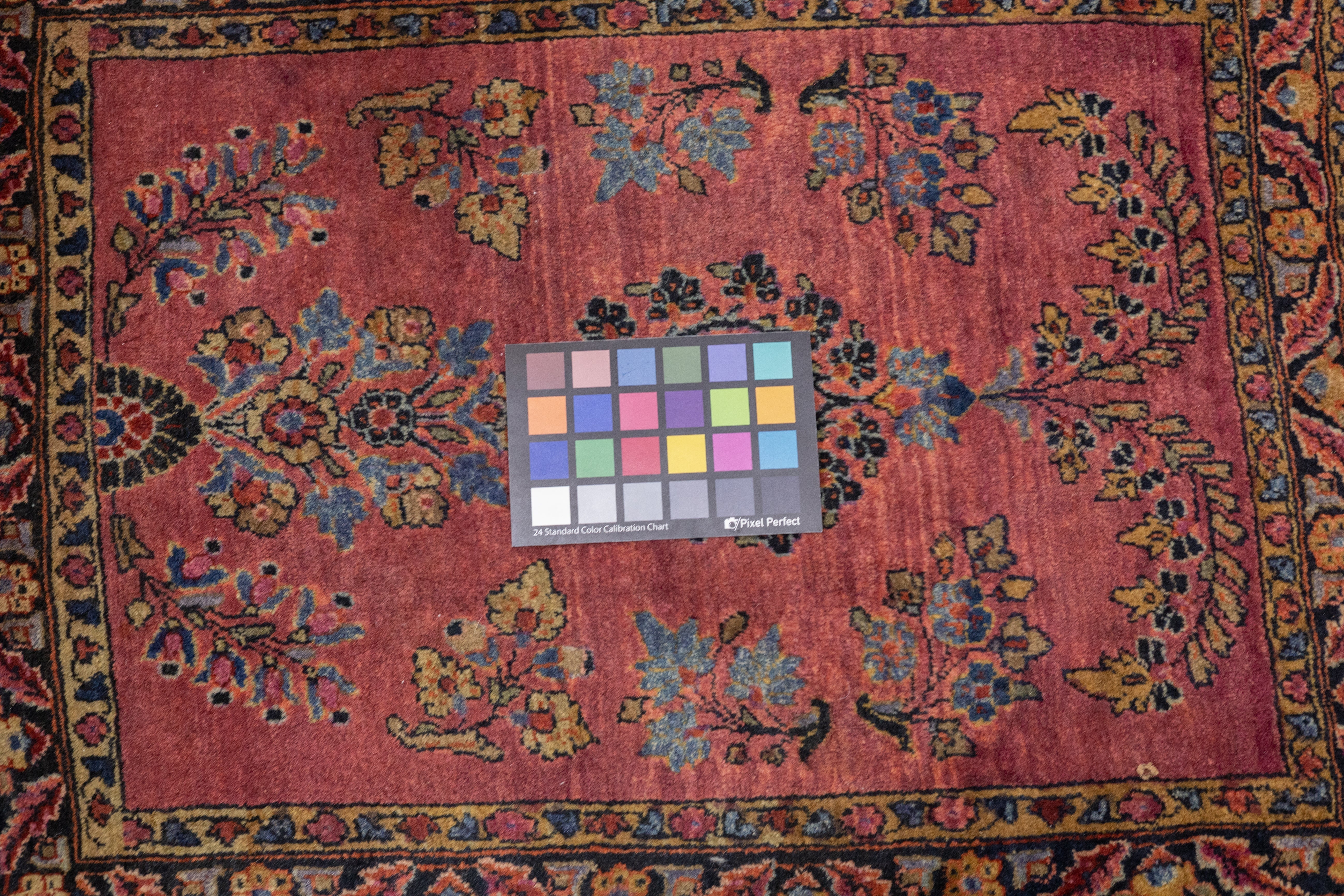Antique Sarouk Rug 1'11'' x 2'6''