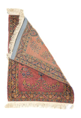 Antique Sarouk Rug 1'11'' x 2'6''
