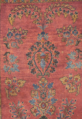 Antique Sarouk Rug 1'11'' x 2'6''