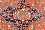 Antique Mohtasham Kashan Rug 4' 3" x 6' 5"