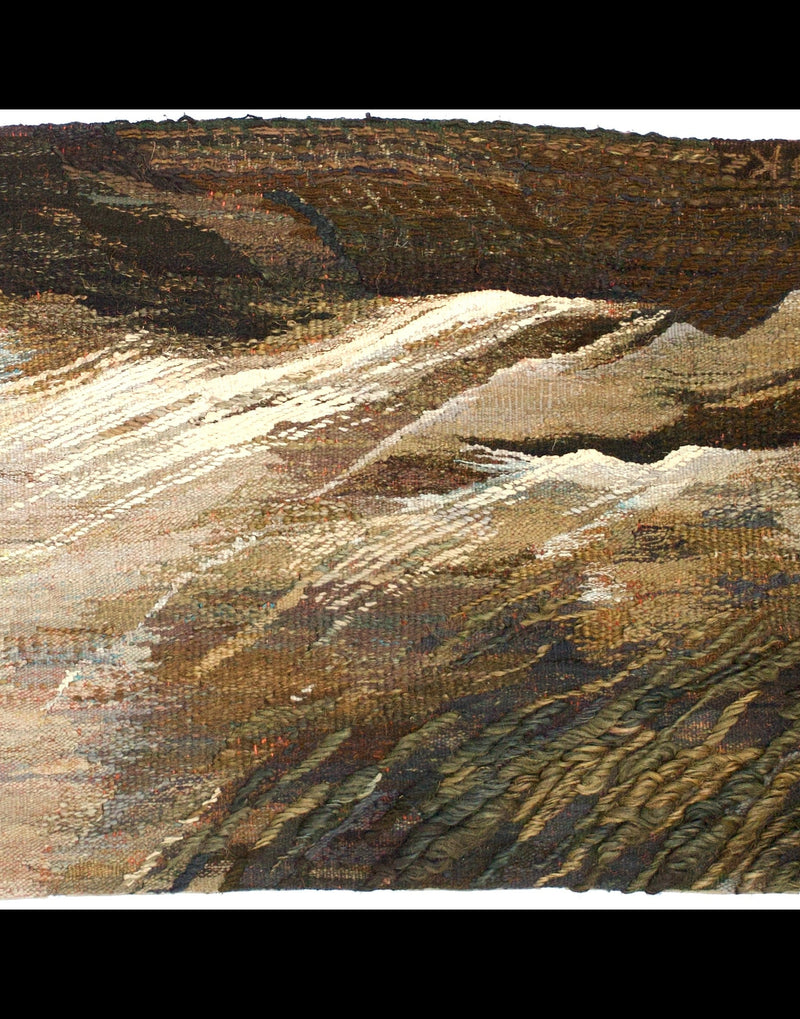 Fine Mid Century Designer French Tapestry Signed by Artist 5' 4