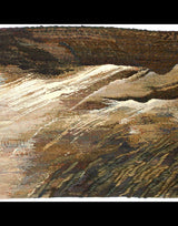 Fine Mid Century Designer French Tapestry Signed by Artist 5' 4" x 6' 9''
