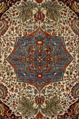 Antique Farahan Sarouk Rug 4'3" x 6' 7"