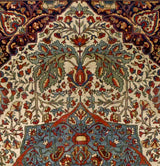 Antique Farahan Sarouk Rug 4'3" x 6' 7"