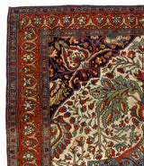 Antique Farahan Sarouk Rug 4'3" x 6' 7"