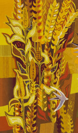 Fine Mid century French tapestry Signed by Simon Chaye 4' 0" x 6' 2"