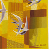 Fine Mid century French tapestry Signed by Simon Chaye 4' 0" x 6' 2"