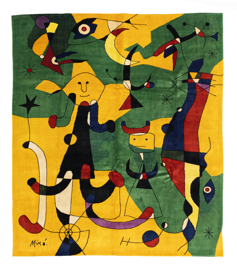 Fine Mid Century French Rug 8'1