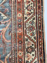 Antique Shabby Chic Sultanabad Mahal Rug 5' 5'' x 9' 5''