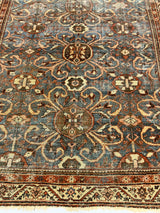 Antique Shabby Chic Sultanabad Mahal Rug 5' 5'' x 9' 5''