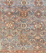 Antique Shabby Chic Sultanabad Mahal Rug 5' 5'' x 9' 5''