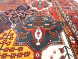 Antique Bakhtiari Rug 13' 6'' x 20' 5''