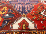 Antique Bakhtiari Rug 13' 6'' x 20' 5''