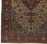 Antique Persian Isfahan Rug 4'4" x 6' 6"