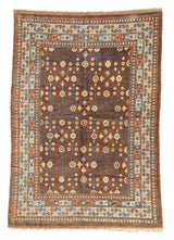 Fine Vintage Khotan Wool Rug 6' 6" x 9' 3"