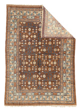 Fine Vintage Khotan Wool Rug 6' 6" x 9' 3"
