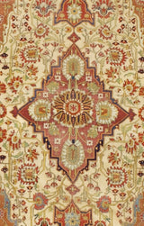 Antique  Mohtasham Kashan Rug 4' 2'' x 7' 1''