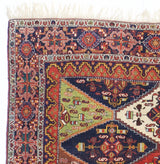 Antique Tribal Afshar Rug 4' 10" x 6' 2"