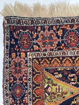 Antique Tribal Afshar Rug 4' 10" x 6' 2"