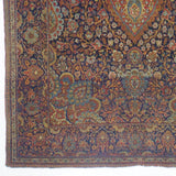 Antique Dabir Kashan Rug 4' 4" x 6' 6"