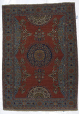 Antique  Tehran Rug 5' 1'' x 7' 3''