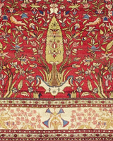 Fine Antique Isfahan Rug 4'7" x 6' 0"