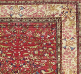 Fine Antique Isfahan Rug 4'7" x 6' 0"