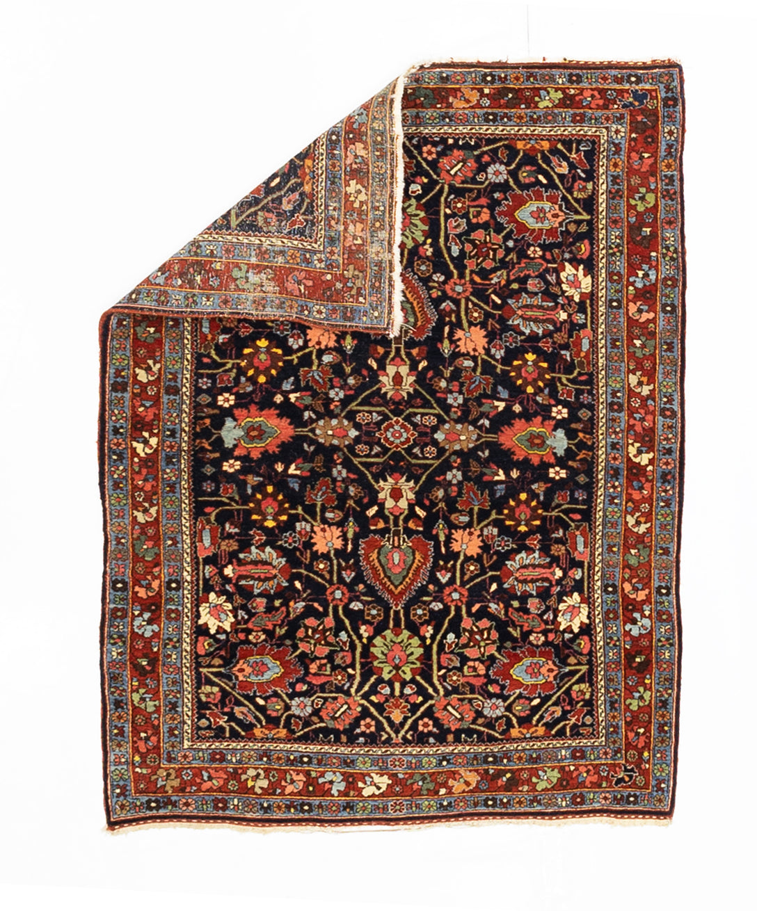 Antique  Bidjar Rug 3' 7" x 5' 2"