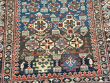 Antique Caucasian Kuba Rug 3' 10" x 6' 3''
