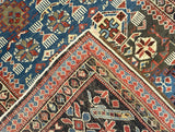 Antique Caucasian Kuba Rug 3' 10" x 6' 3''