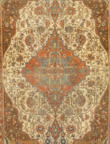 Fine Antique Mohtasham Kashan Rug 4' 7" x 6' 5"