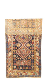 Antique Caucasian Shirvan Rug 4'  x 7' 11''