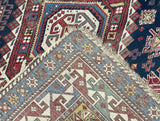 Antique Caucasian Shirvan Rug 4'  x 7' 11''