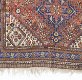 Antique Persian Qashqai Rug 5' 10'' x 8' 4''