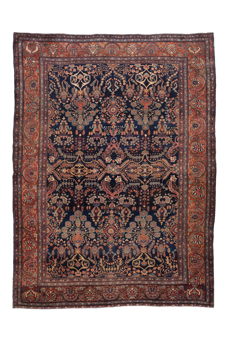 Antique  Farahan Sarouk Rug 8' 10
