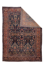 Antique  Farahan Sarouk Rug 8' 10" x 12' 2"