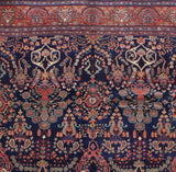 Antique  Farahan Sarouk Rug 8' 10" x 12' 2"