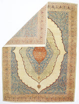 Antique  Haji Jailli Tabriz Rug 8' 7" x 11' 8"