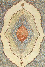 Antique  Haji Jailli Tabriz Rug 8' 7" x 11' 8"