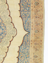 Antique  Haji Jailli Tabriz Rug 8' 7" x 11' 8"