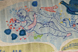 Fine European Mid Century Artist Tapestry 4' 5" x 5' 1"