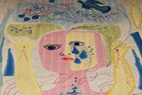 Fine European Mid Century Artist Tapestry 4' 5" x 5' 1"