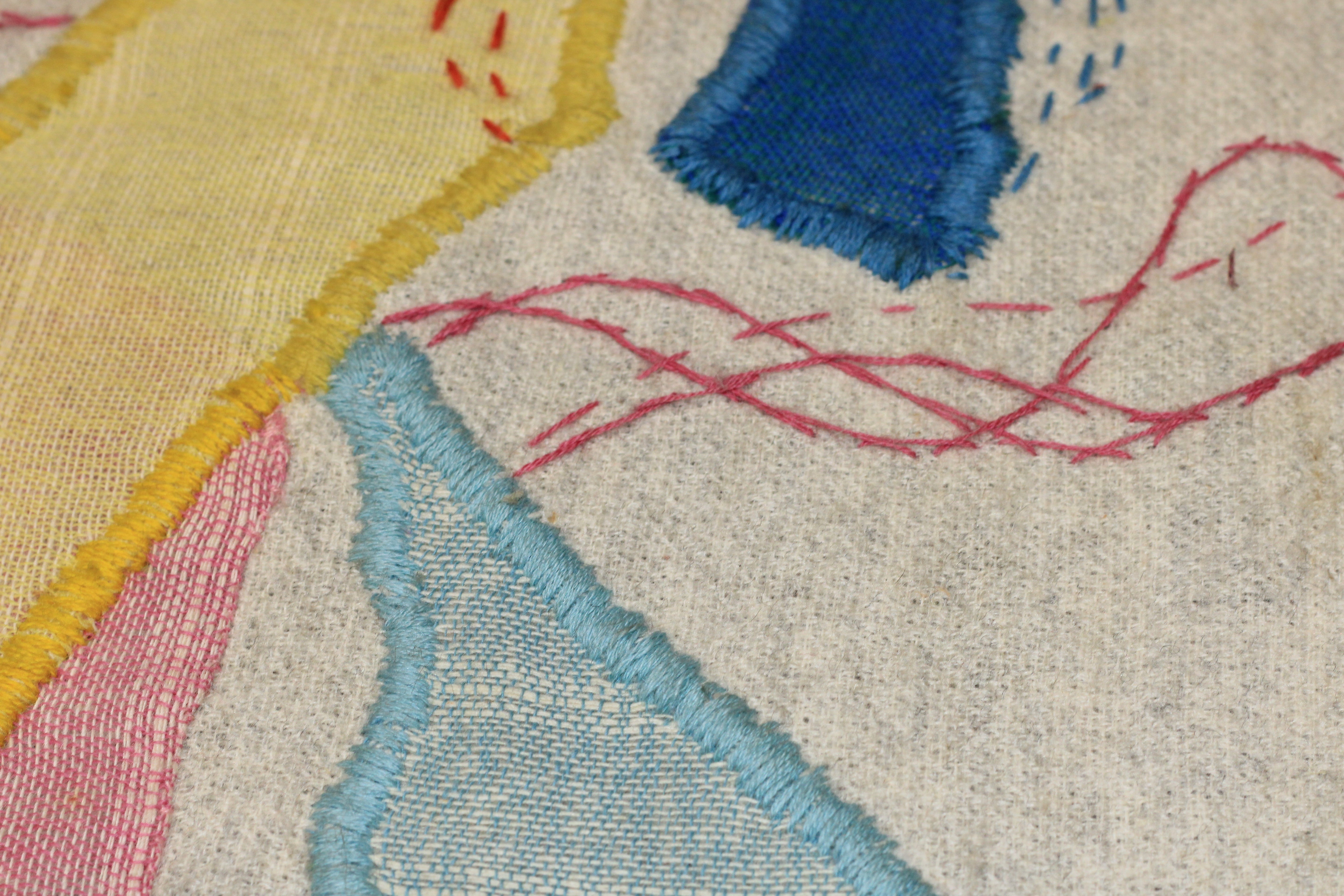 Fine European Mid Century Artist Tapestry 4' 5" x 5' 1"