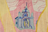Fine European Mid Century Artist Tapestry 4' 5" x 5' 1"